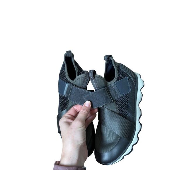 SOREL ALPINE TUNDRA KINETIC ATHLETIC SHOES SNEAKERS size 9 FOREST GREEN - Picture 8 of 9